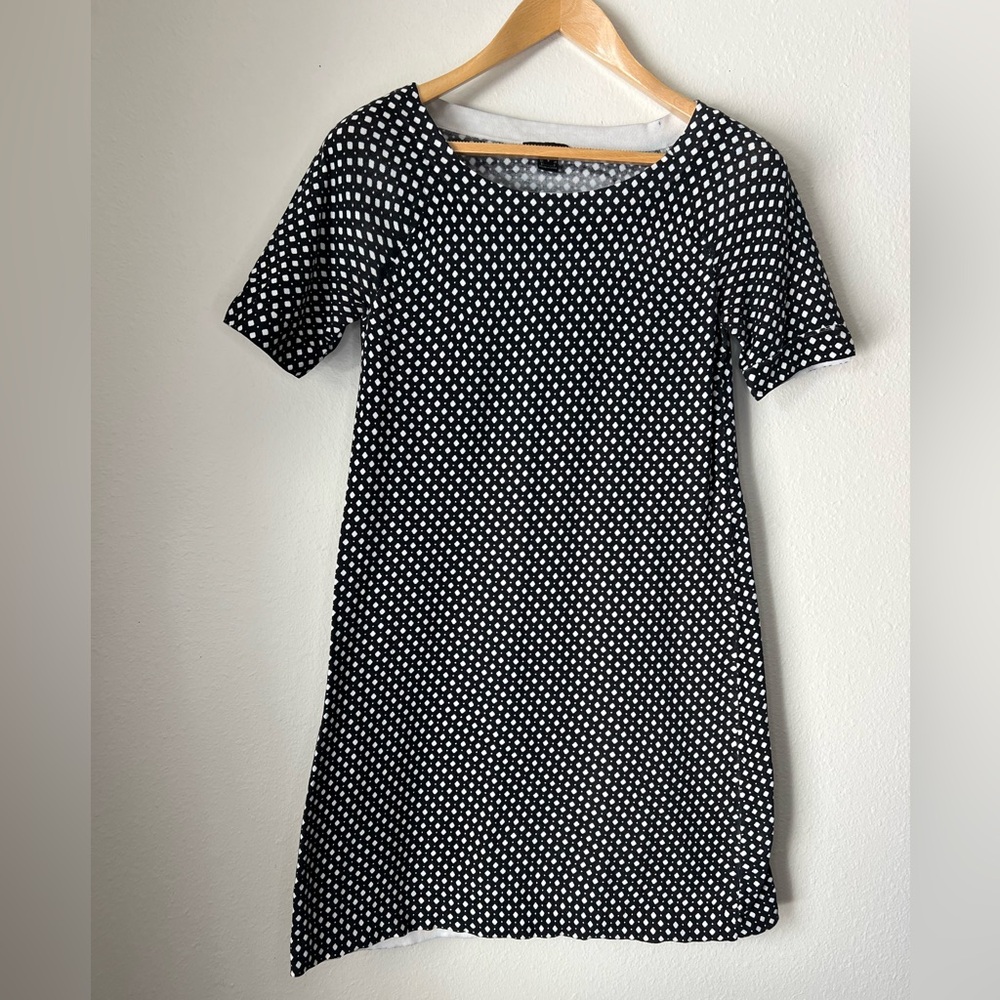 J. Crew Black and White Dress size S